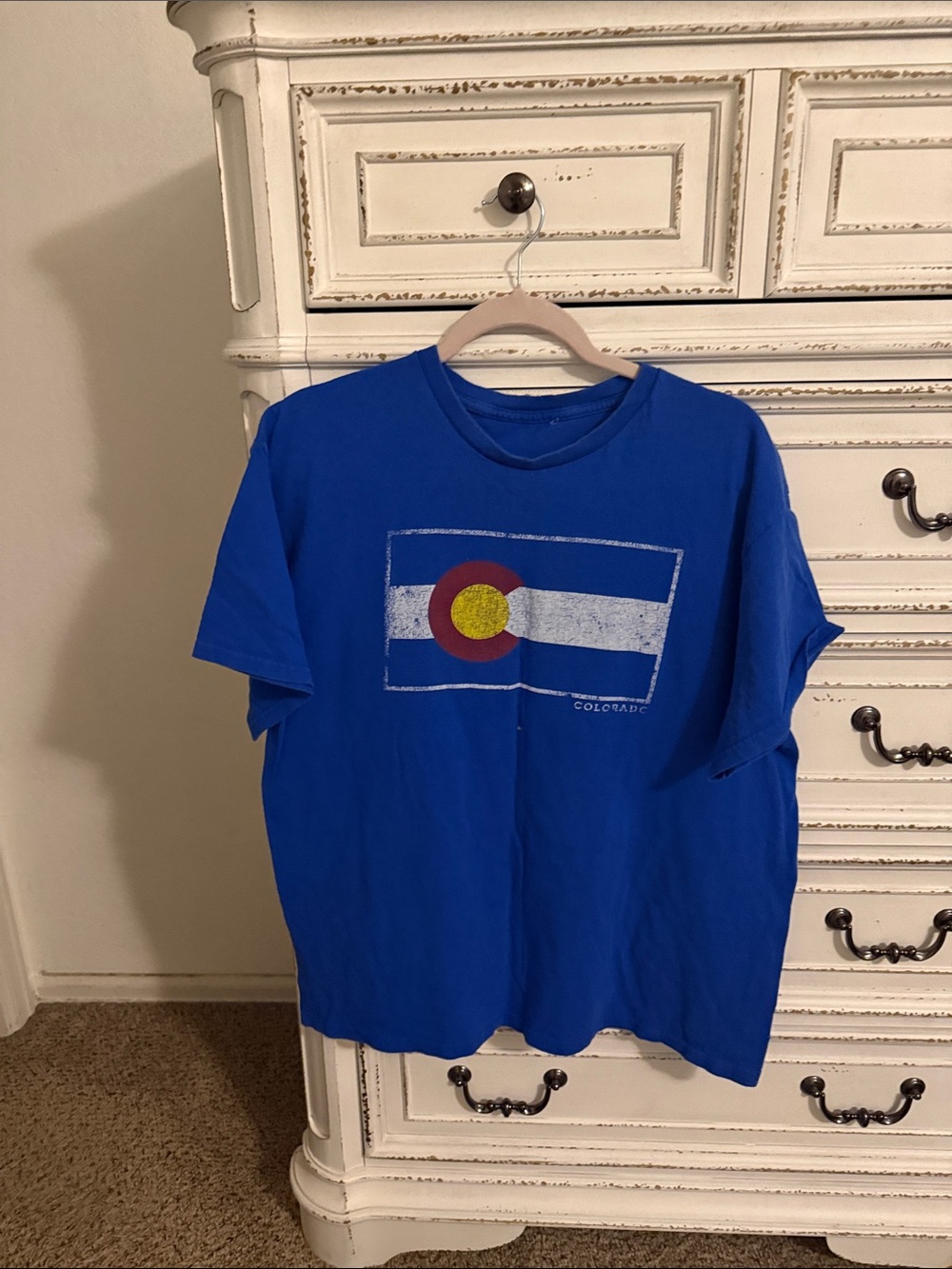 Blue Colorado Graphic Short Sleeve Tee